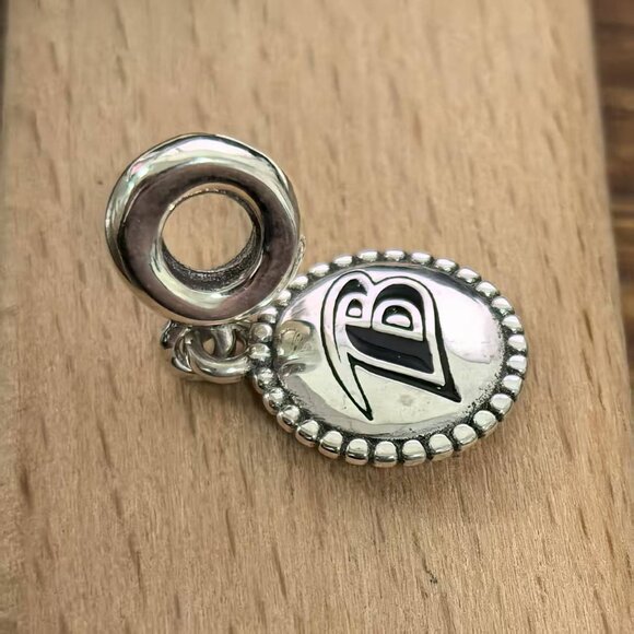 Pandora Baltimore Ravens NFL Logo Dangle Charm, S925 Silver Bracelets - Picture 3 of 4